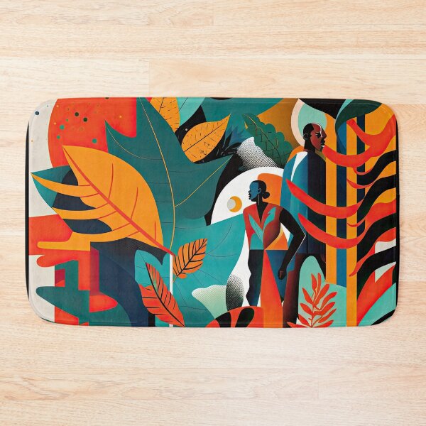 Item preview, African Jungle Bauhaus Design designed and sold by ArtificialGenes.