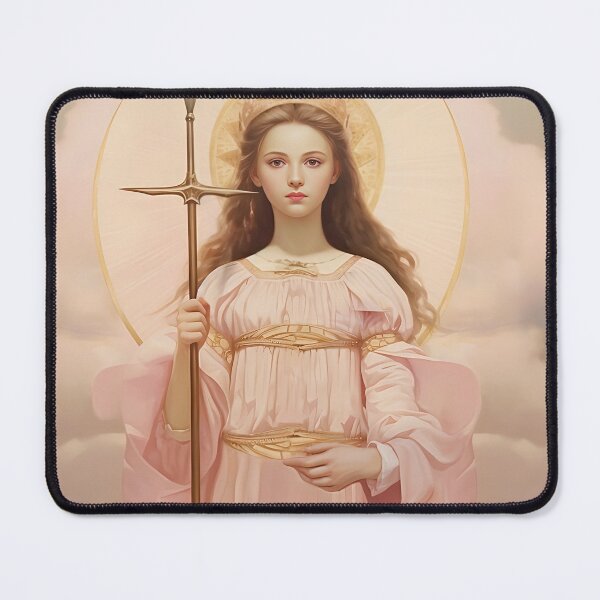Item preview, Saint Philomena designed and sold by SanctifiedSouls.