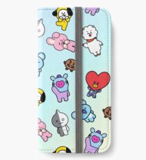 Bt21 Collage iPhone Flip-Case/Hülle/Klebefolie
