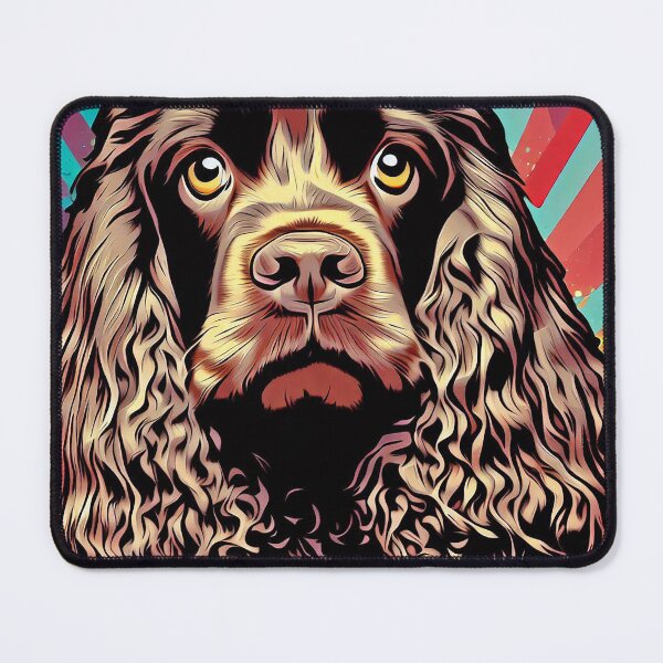 Item preview, Chocolate Spaniel Pop Art designed and sold by FunnehGacha.