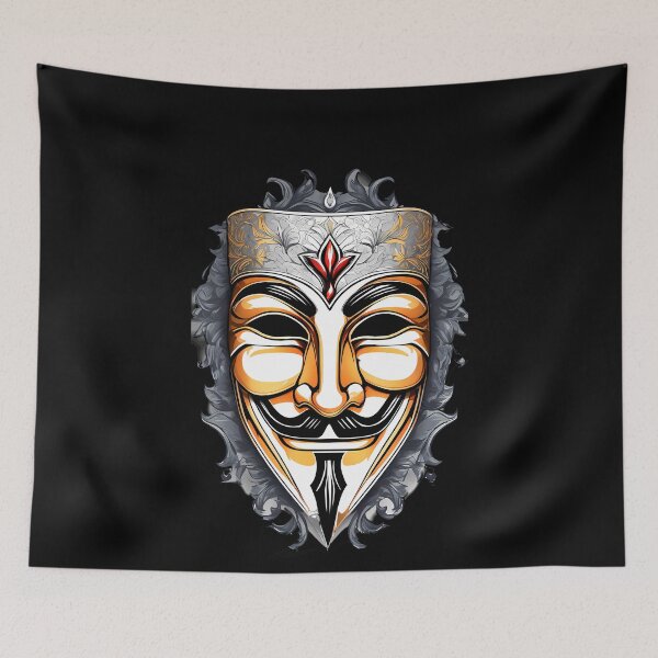 Item preview, Striking Guy Fawkes Minimalism designed and sold by Mechanical-Artt.