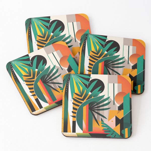 Item preview, African Jungle Bauhaus Design designed and sold by ArtificialGenes.