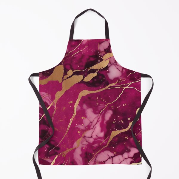Item preview, Dark Pink Marble with Texture and Gold Flecks designed and sold by BirdsnStuff.