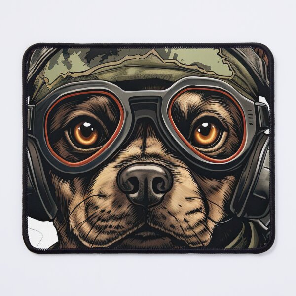Item preview, Funny military dog designed and sold by abmkf.