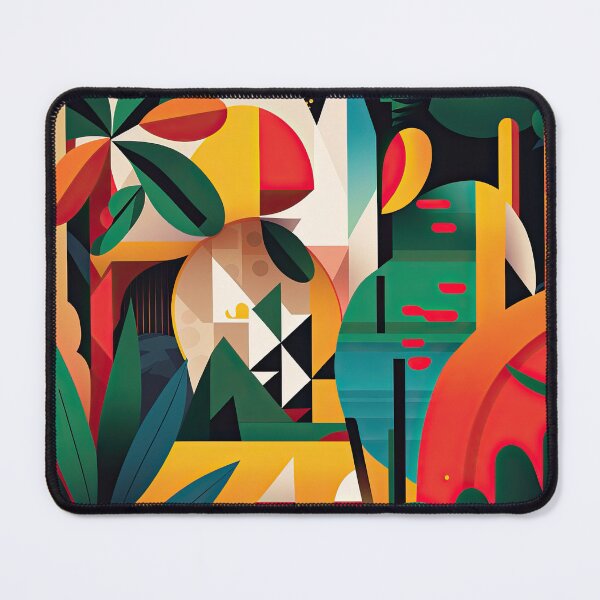 Item preview, African Jungle Bauhaus Design designed and sold by ArtificialGenes.