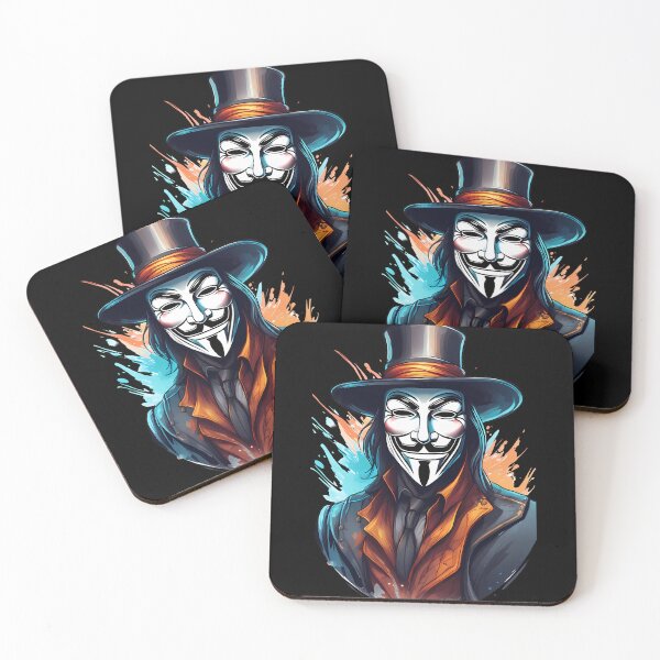 Artikelvorschau, Minimalistische Guy Fawkes-Ikone entworfen und verkauft von Mechanical-Artt.