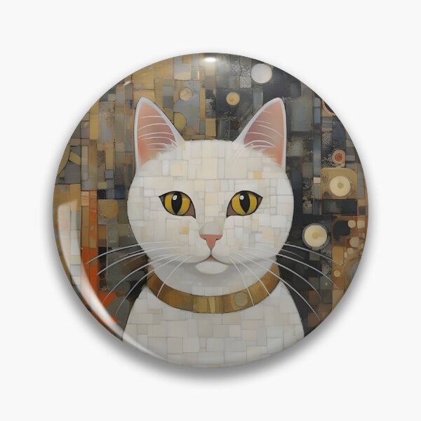 Item preview, Gustav Klimt Cat Style designed and sold by Yana Grech.