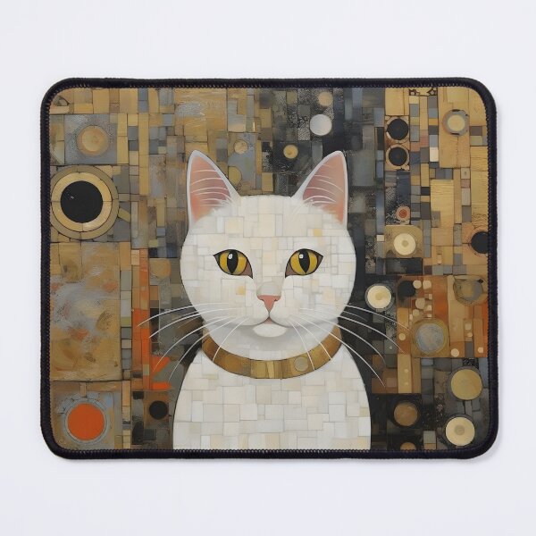 Item preview, Gustav Klimt Cat Style designed and sold by Yana Grech.