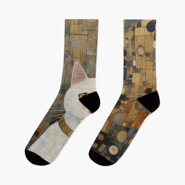 Item preview, Gustav Klimt Cat Style designed and sold by Yana Grech.