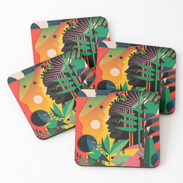 Artikelvorschau, African Jungle Bauhaus Design entworfen und verkauft von ArtificialGenes.
