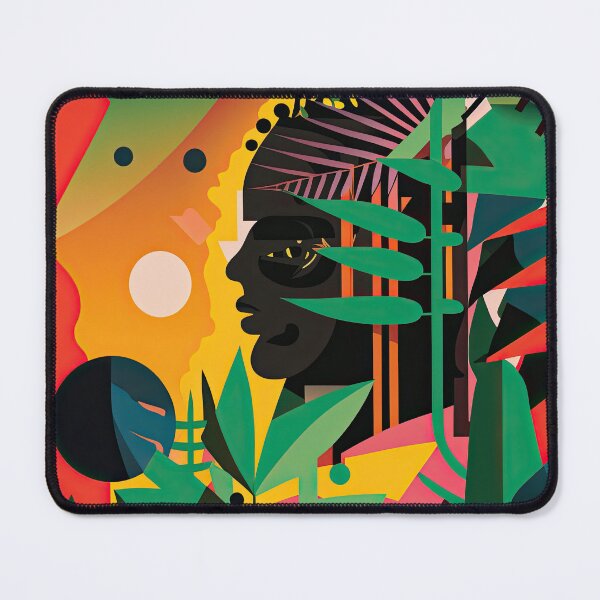 Artikelvorschau, African Jungle Bauhaus Design entworfen und verkauft von ArtificialGenes.