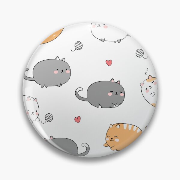 Item preview, cat seamless pattern designed and sold by DdemocrazydizZ.