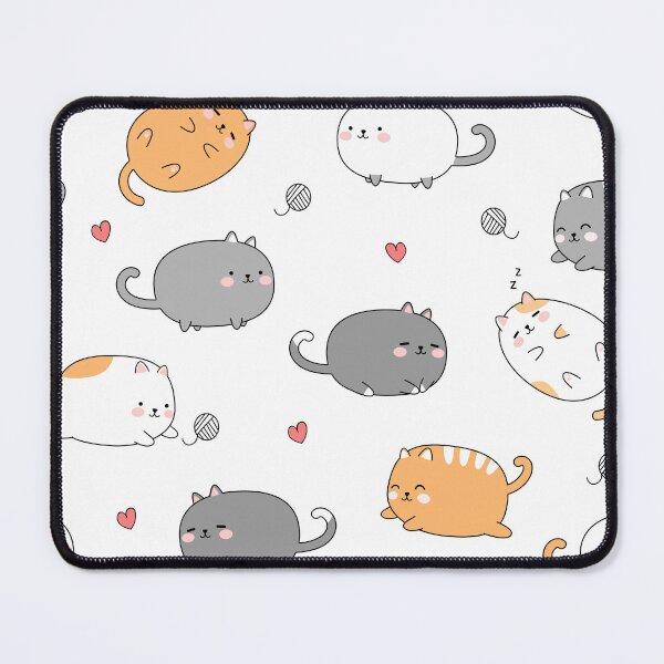 Item preview, cat seamless pattern designed and sold by DdemocrazydizZ.