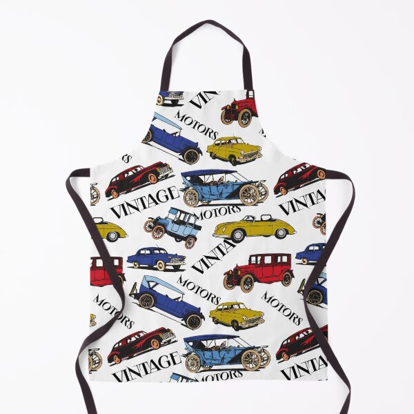 Item preview, Vintage Cars Pattern designed and sold by Khihi.