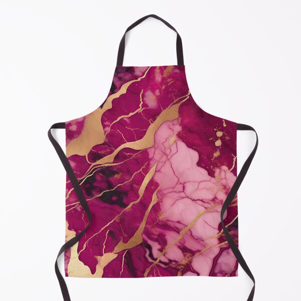 Item preview, Dark Pink Marble with Texture and Gold Flecks designed and sold by BirdsnStuff.
