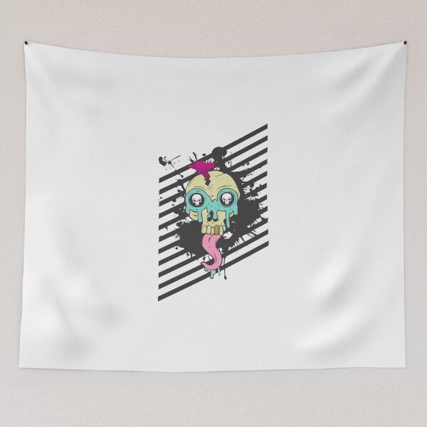 Item preview, Funky Skull designed and sold by evitanart.