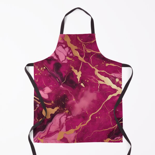 Item preview, Dark Pink Marble with Texture and Gold Flecks designed and sold by BirdsnStuff.