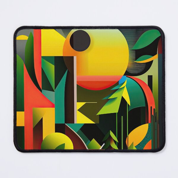 Item preview, African Jungle Bauhaus Design designed and sold by ArtificialGenes.