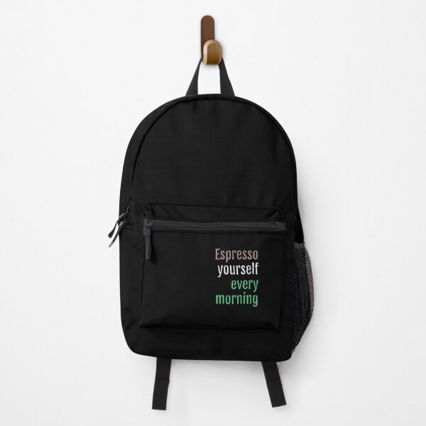 Item preview, Espresso yourself every morning (Black Edition) designed and sold by QuotopiaThreads.