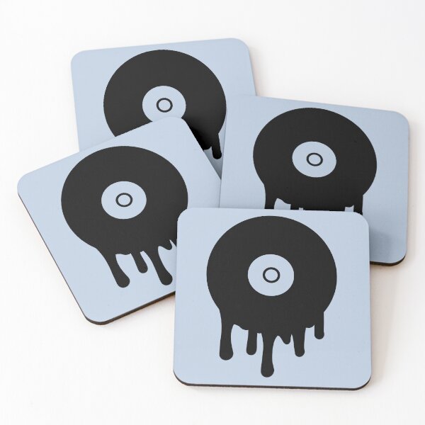 Item preview, Vintage Cool Drip Vinyl Record Digital Illustration designed and sold by TheEclecticKat.