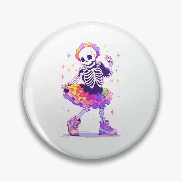 Item preview, Boney Boogie: Skeleton's Spectrum Shimmy designed and sold by KaleidoKiosk.