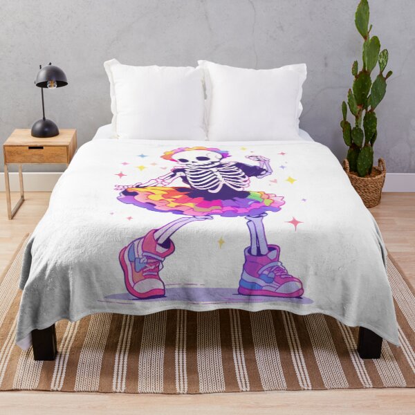 Item preview, Boney Boogie: Skeleton's Spectrum Shimmy designed and sold by KaleidoKiosk.