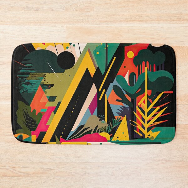 Item preview, African Jungle Bauhaus Design designed and sold by ArtificialGenes.