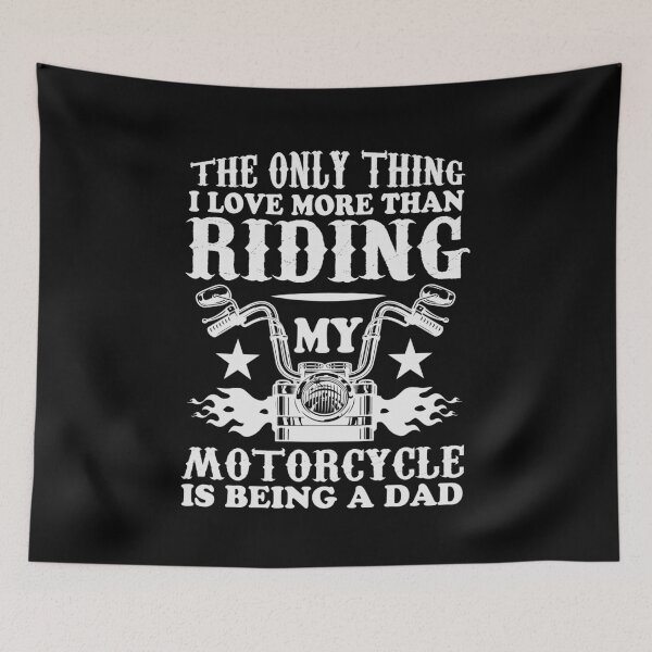 Item preview, MY MOTORCYCLE IS BEING A DAD designed and sold by EBREH.