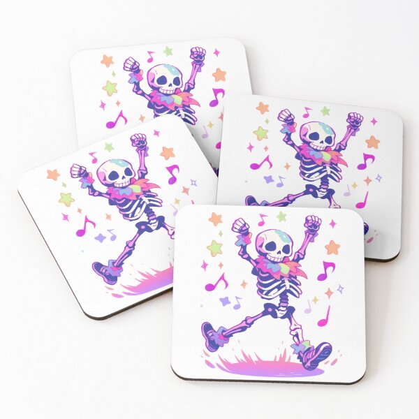 Item preview, Boney Boogie: Skeleton's Spectrum Shimmy designed and sold by KaleidoKiosk.