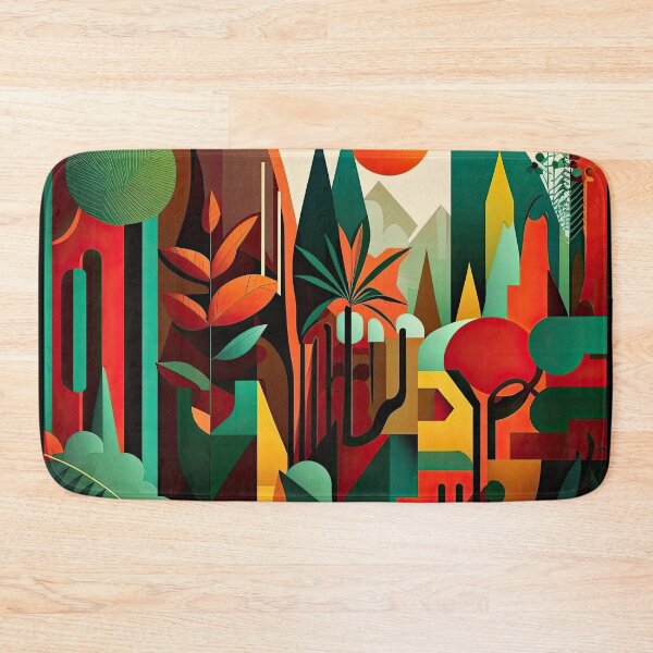 Item preview, African Jungle Bauhaus Design designed and sold by ArtificialGenes.