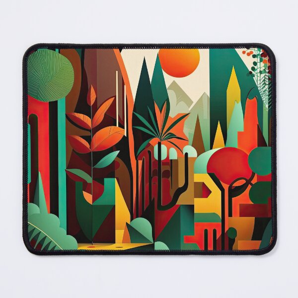 Item preview, African Jungle Bauhaus Design designed and sold by ArtificialGenes.