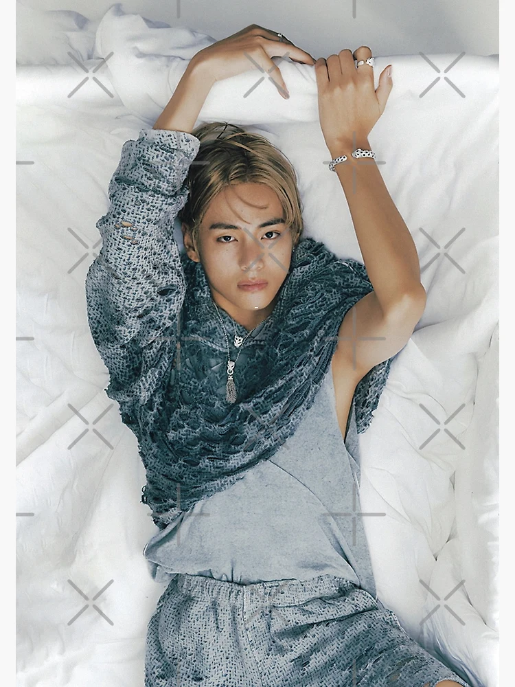 Taehyung Layover Album Greeting Card for Sale by stephimariee