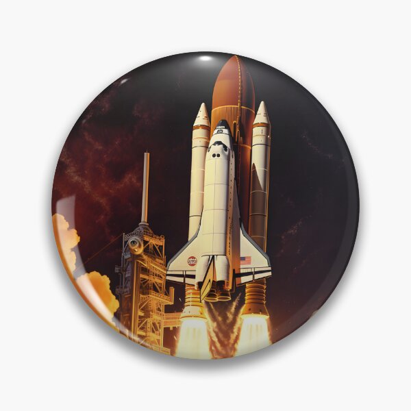 Item preview, Photorealistic Space Shuttle Launch at Night designed and sold by Je-we.