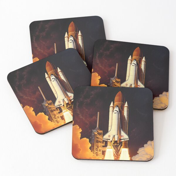 Item preview, Photorealistic Space Shuttle Launch at Night designed and sold by Je-we.