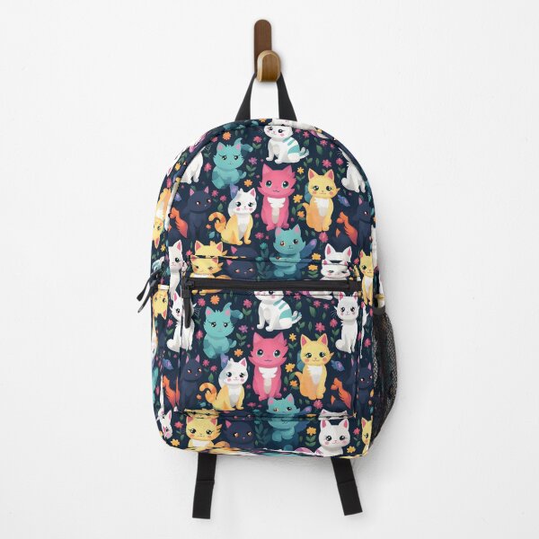 Item preview, Cute Pussycat with flowers in different colours designed and sold by Trendy-Artistry.
