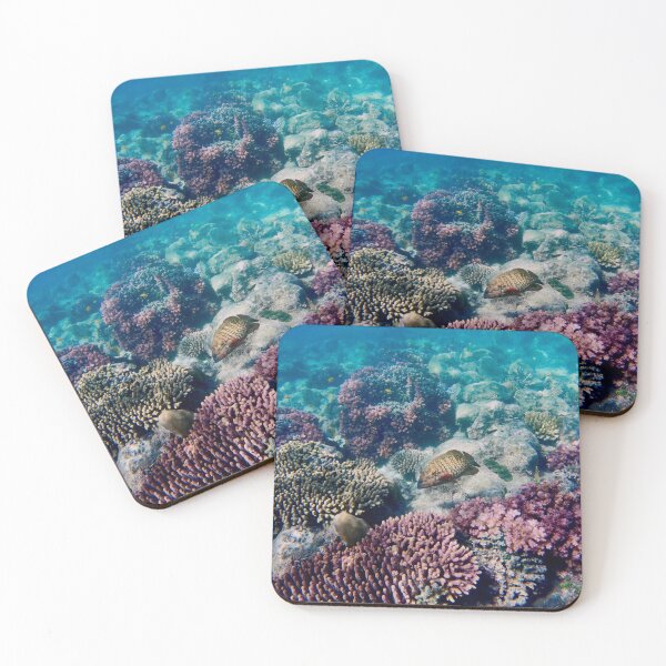 Item preview, colorful fish and coral designed and sold by mjoffe.