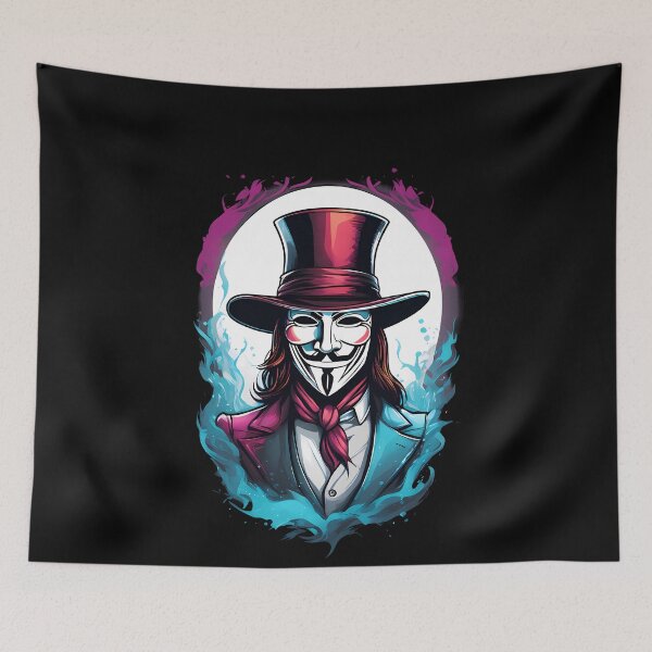 Item preview, Impactful Guy Fawkes Face designed and sold by Mechanical-Artt.
