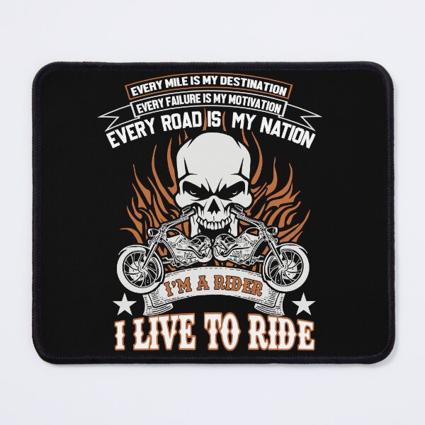 Item preview, I LIVE TO RIDE designed and sold by EBREH.