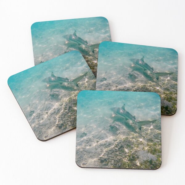 Item preview, shark over sand and sea grass designed and sold by mjoffe.
