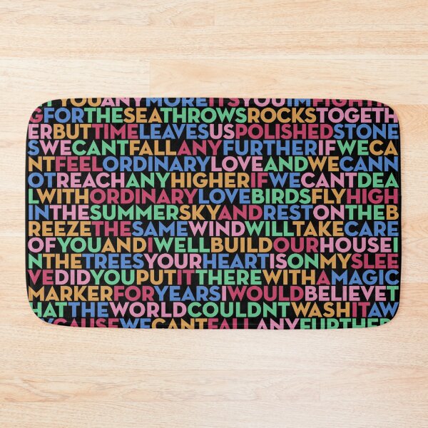 Item preview, Ordinary Love - U2 (lyrics) v.10 designed and sold by x1brett.