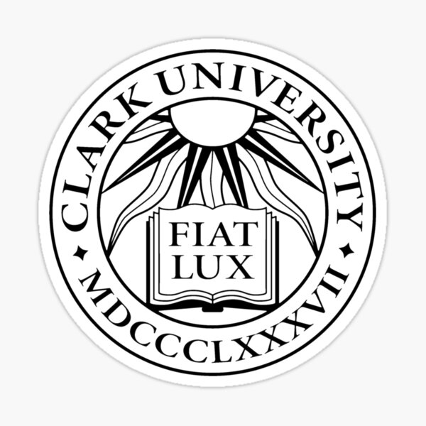 Item preview, Clark University, Worcester, MA Official Logo designed and sold by Nostalgia Tees, Stickers, Art & More.