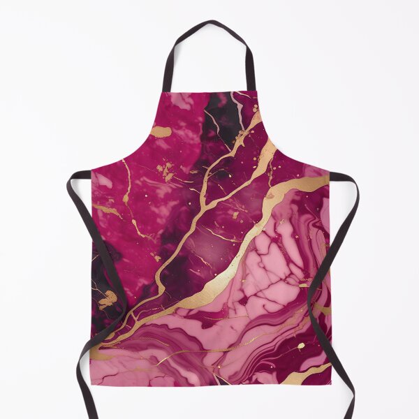 Item preview, Dark Pink Marble with Texture and Gold Flecks designed and sold by BirdsnStuff.
