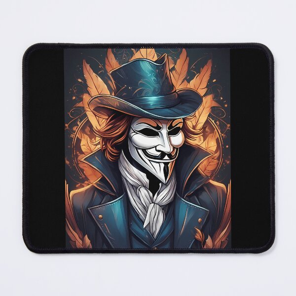 Artikelvorschau, Minimalistische Guy-Fawkes-Darstellung entworfen und verkauft von Mechanical-Artt.