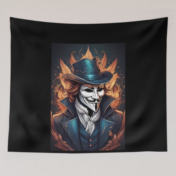 Item preview, Minimalist Guy Fawkes Representation designed and sold by Mechanical-Artt.