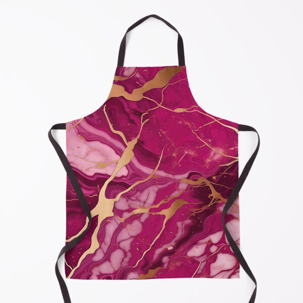 Item preview, Dark Pink Marble with Texture and Gold Flecks designed and sold by BirdsnStuff.