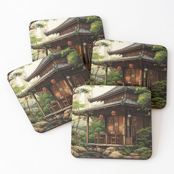Item preview, Traditional Japanese tea house designed and sold by MaitionDesigns.