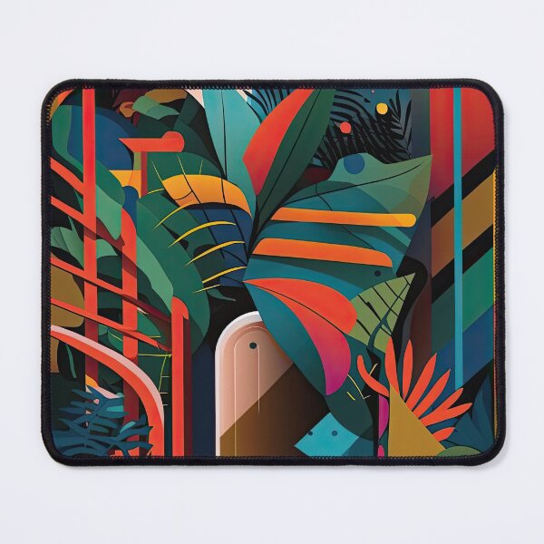 Item preview, African Jungle Bauhaus Design designed and sold by ArtificialGenes.
