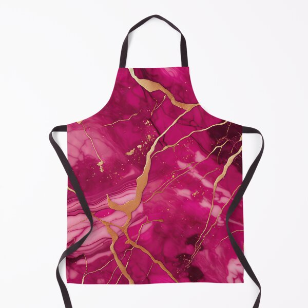 Item preview, Dark Pink Marble with Texture and Gold Flecks designed and sold by BirdsnStuff.