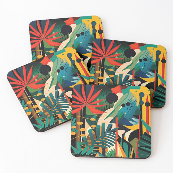 Item preview, African Jungle Bauhaus Design designed and sold by ArtificialGenes.