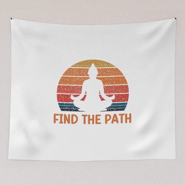 Item preview, Find the path of Buddha designed and sold by CleanDecor.